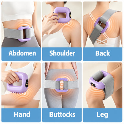 Dual-Ring Fascia Ring Massager, Muscle Recovery Core Ab Belt Tool